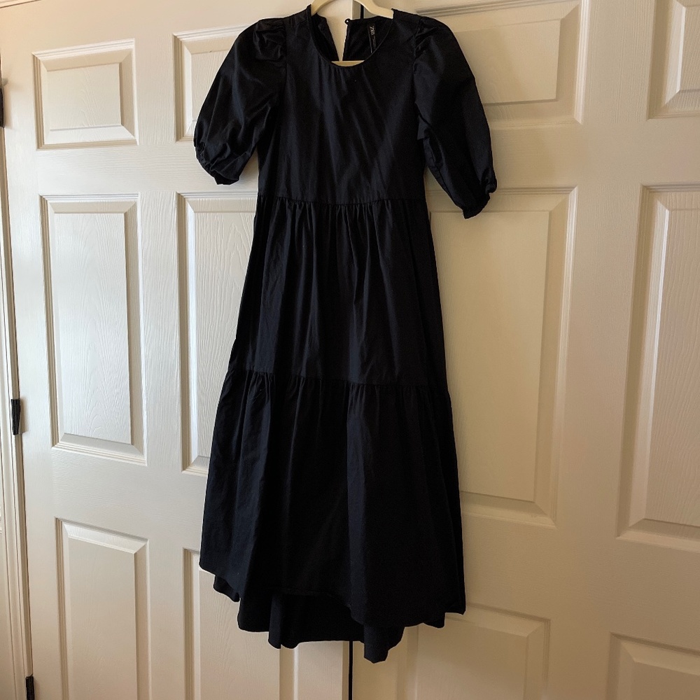 Zara bell sleeved dress